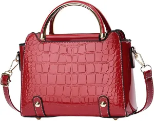 Leather Purses Shoulder Bag Womens Tote Bag Fashion Handbags Purse Satchel Shoulder Bags Leather For Ladies