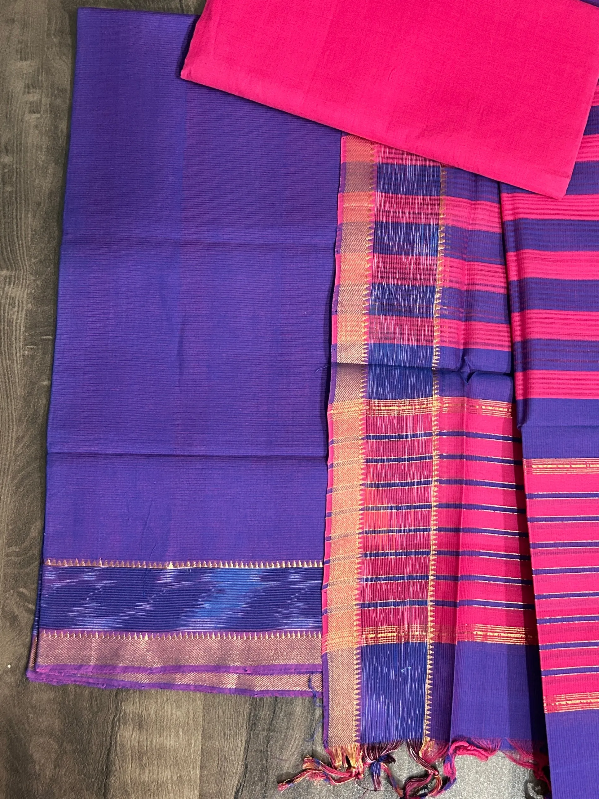 Mangalagiri Cotton Dress Material *