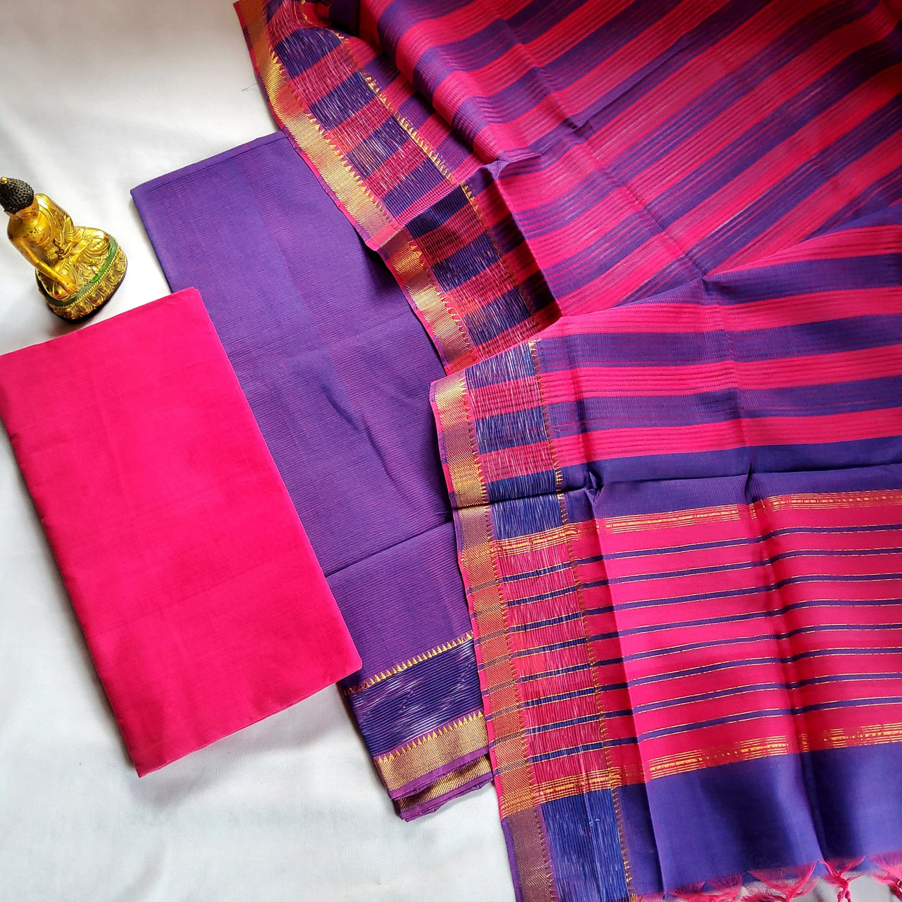 Mangalagiri Cotton Dress Material *