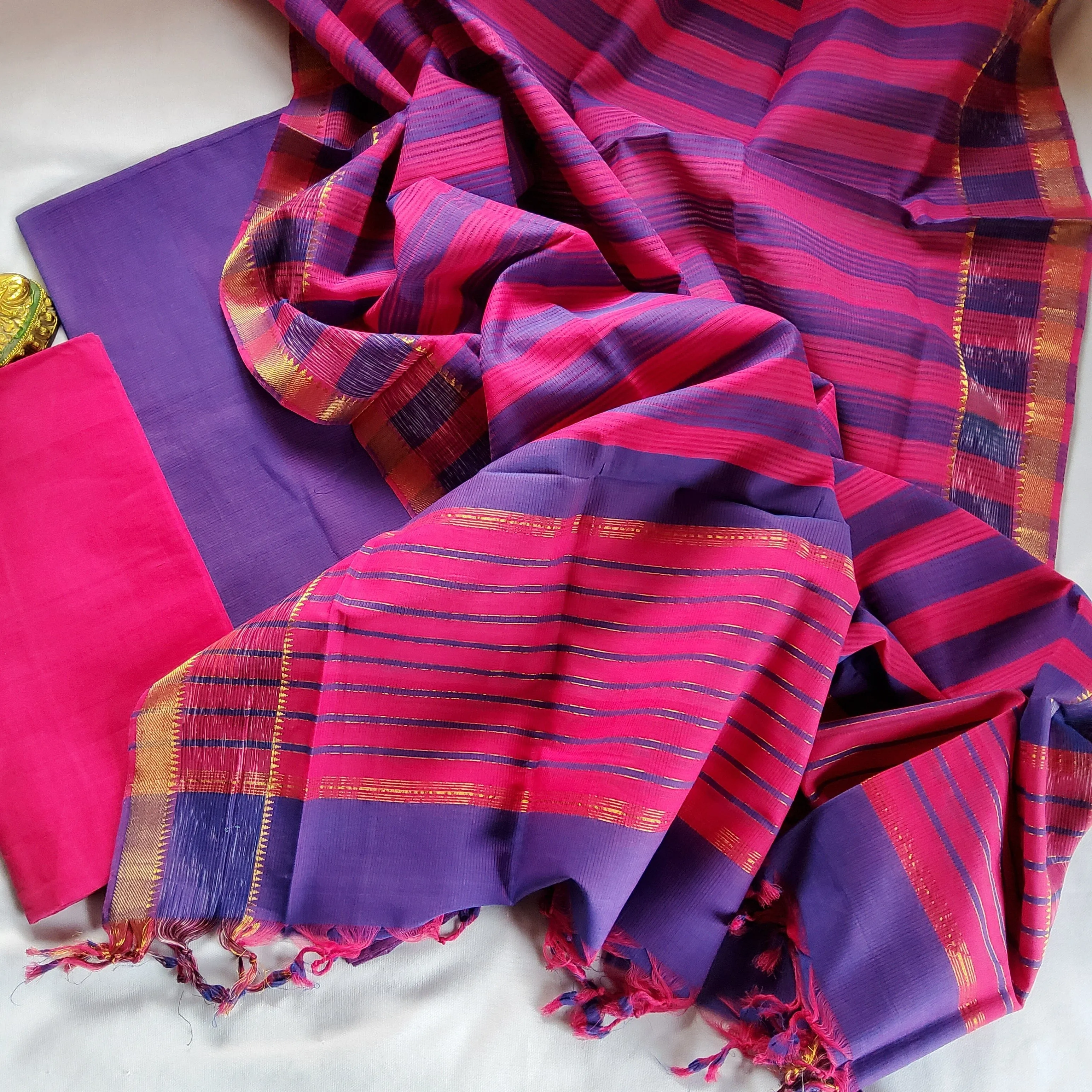 Mangalagiri Cotton Dress Material *
