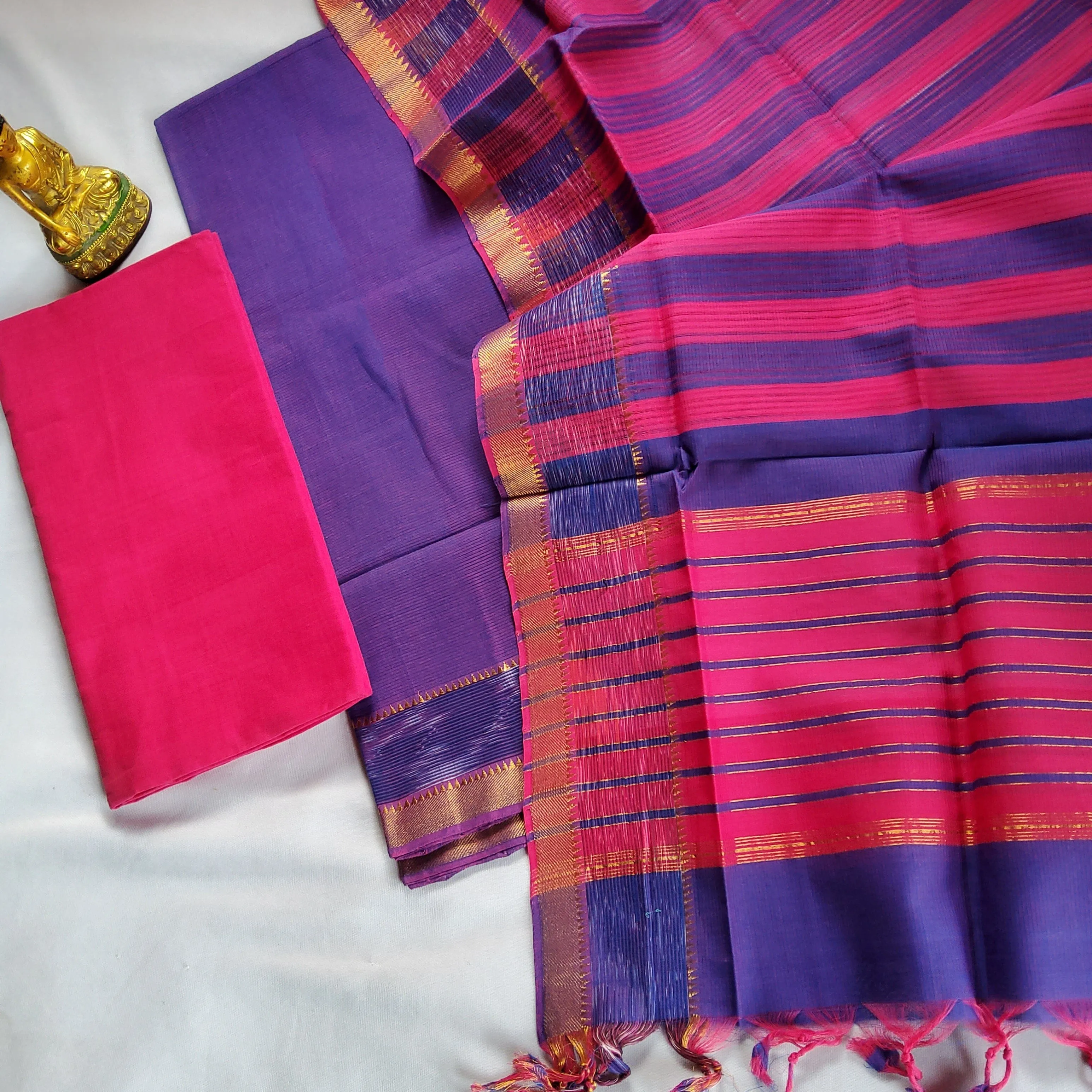 Mangalagiri Cotton Dress Material *