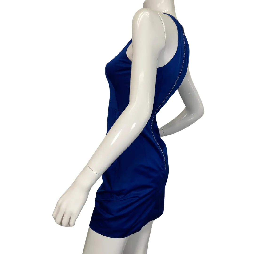 Milly Modern Royal Blue Silk-like Dress