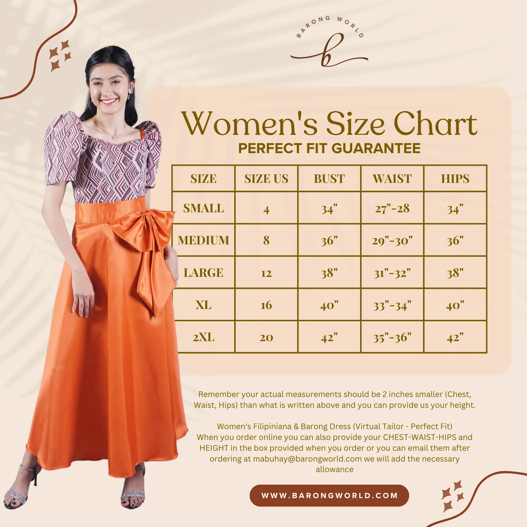 Modern Filipiniana Dress - Kyla JK04