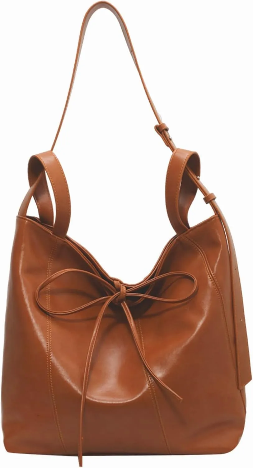 MOLERFO Shoulder Bag Leather Tote Bag Hobo Bags for Women Red Purses for Women Trendy 2024 Red Bag Y2k Bag Cute Tote Bag
