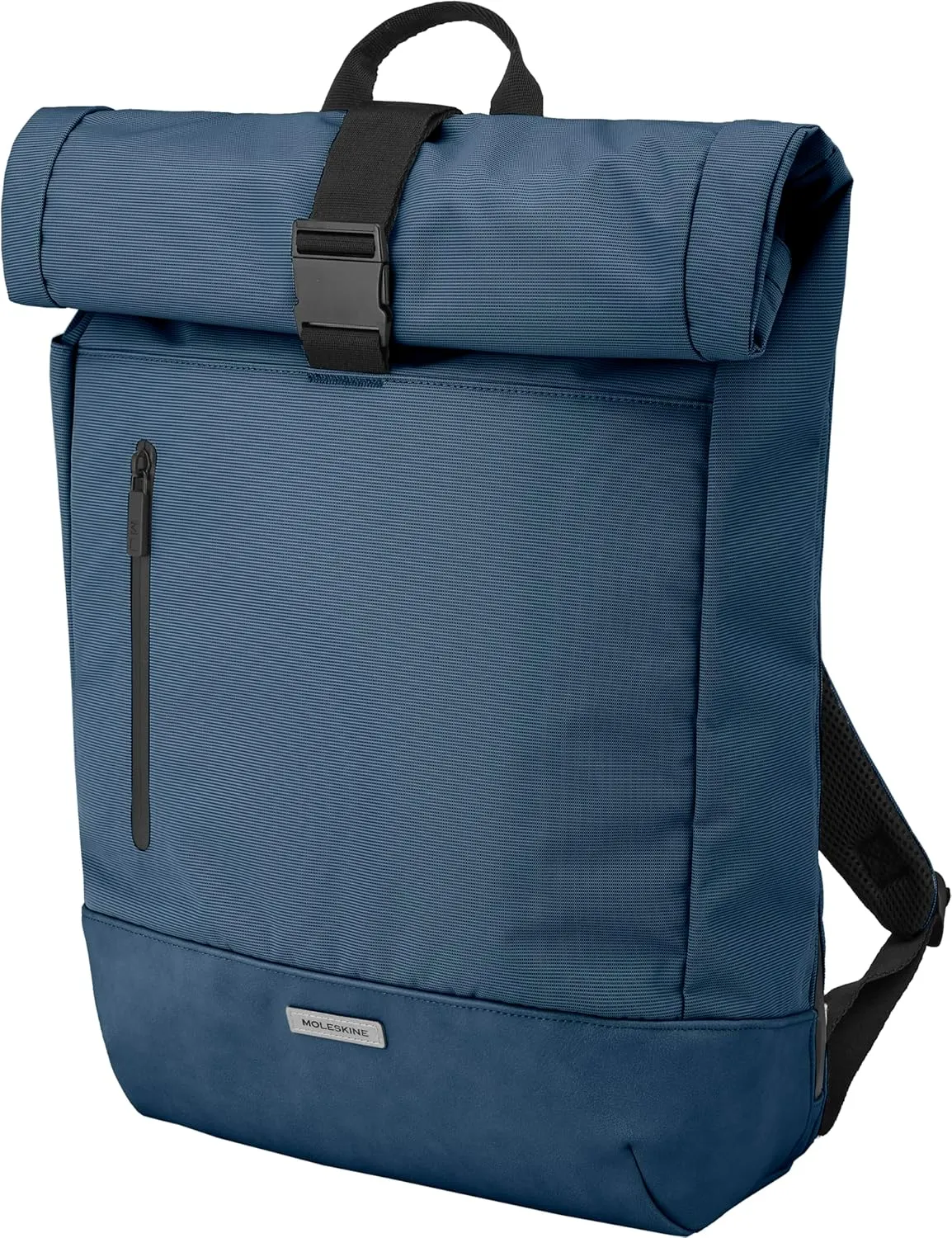 Moleskine ET20FMTRBKB20 Business Backpack, 15-Inch, Can Store Devices, Metro Roll-Top Backpack, Sapphire Blue