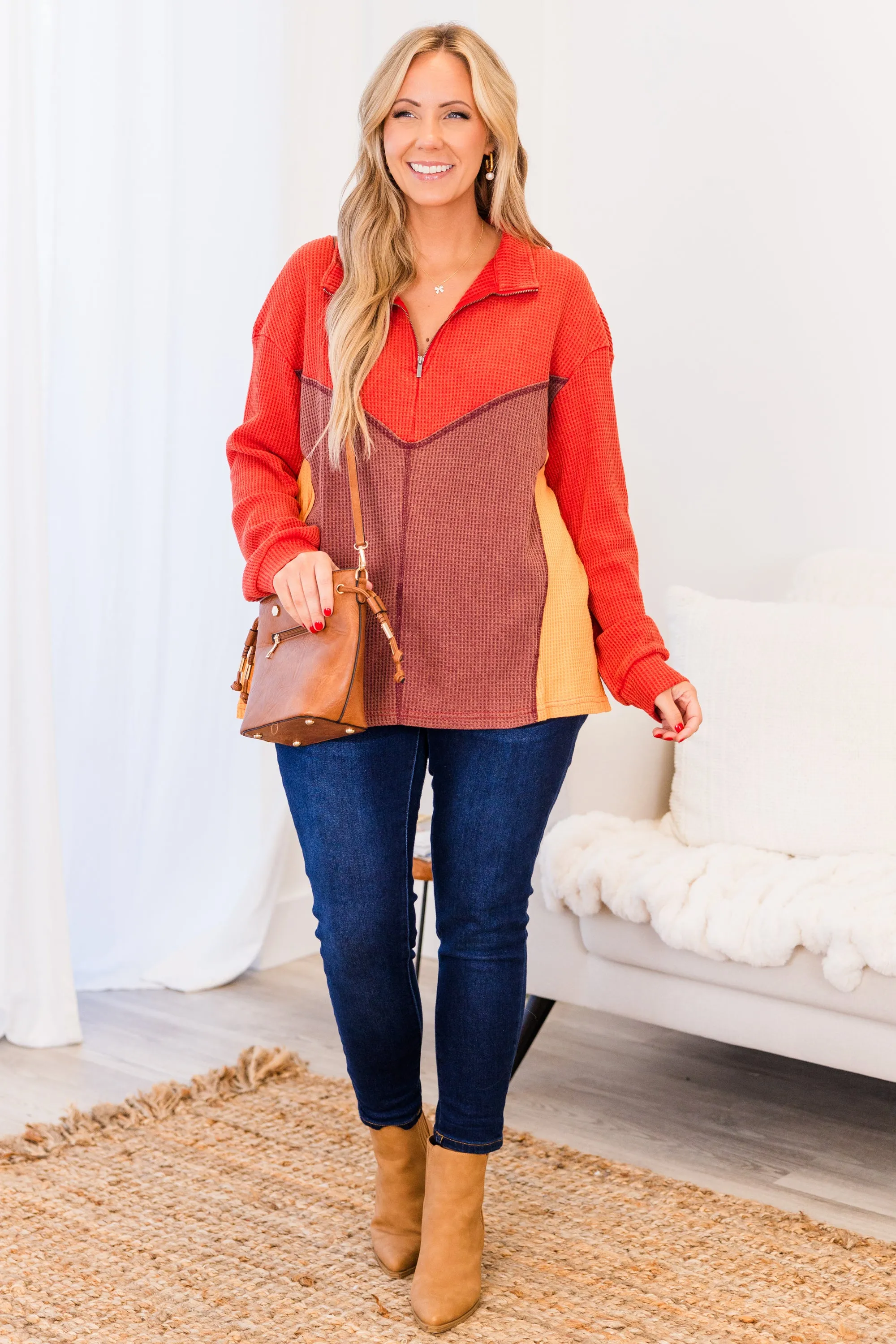 Out Of Pocket Pullover, Multi