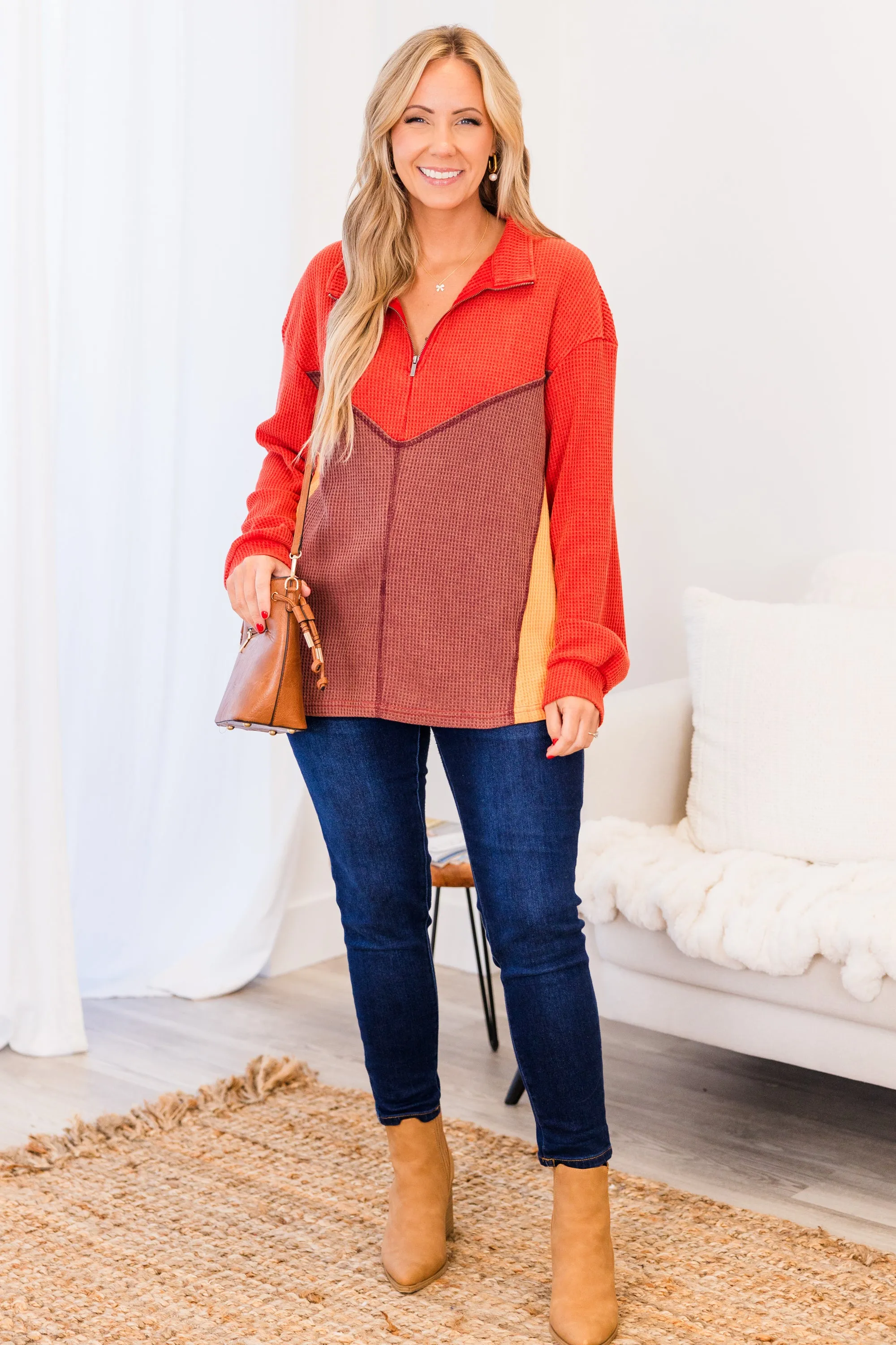 Out Of Pocket Pullover, Multi