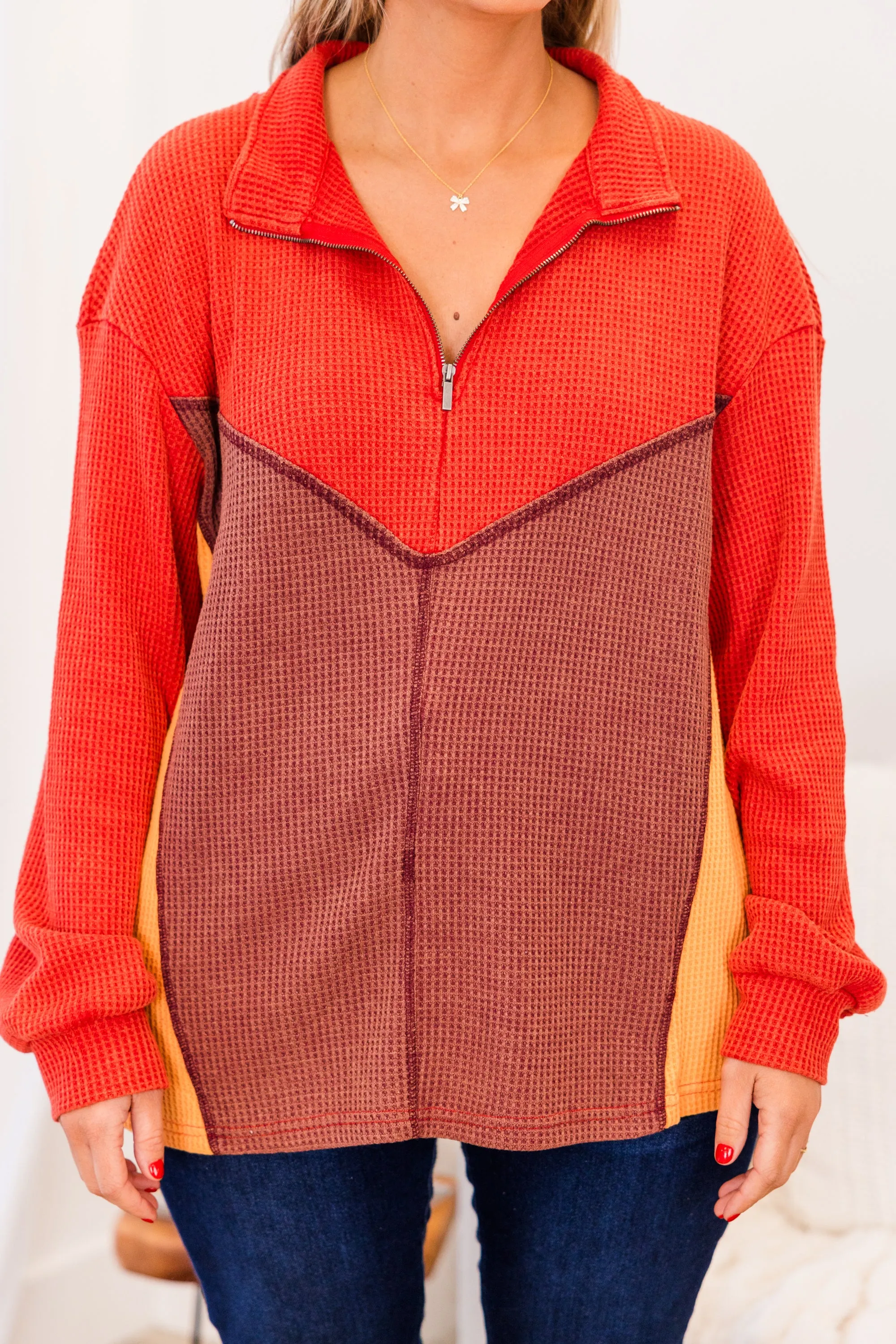 Out Of Pocket Pullover, Multi