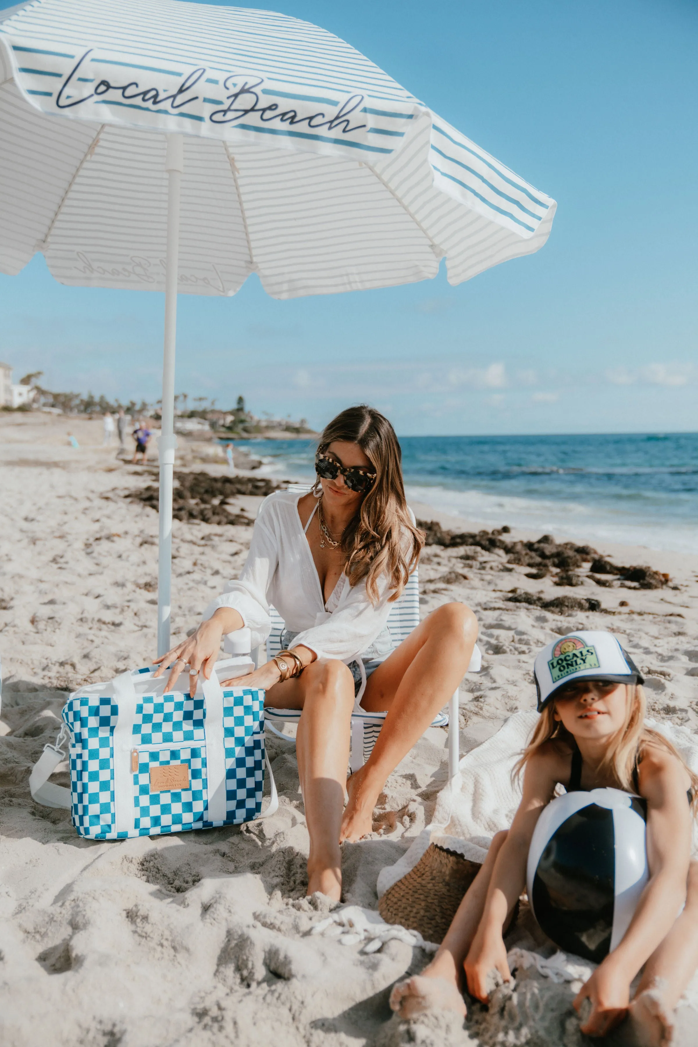 Packable Checker Cooler Bag