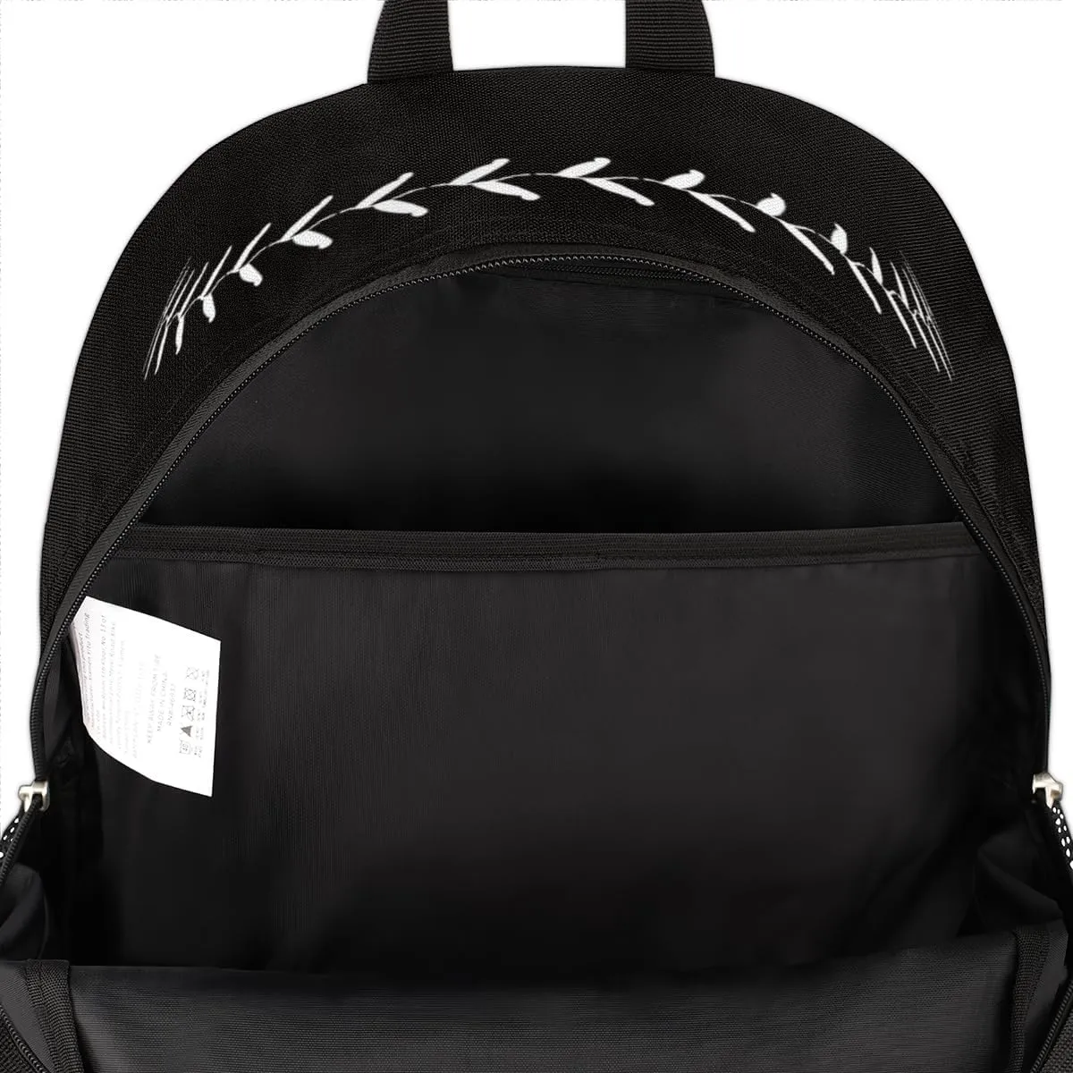 Pardick Black Baseball School Backpacks for Girls Boys Teens Students - Baseball Sport Stylish College Schoolbag Book Bag - Water Resistant Travel Backpacks for Women Men