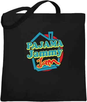 Pop Threads Pajama Jammy Jam Retro Vintage 90s Canvas Tote Bag