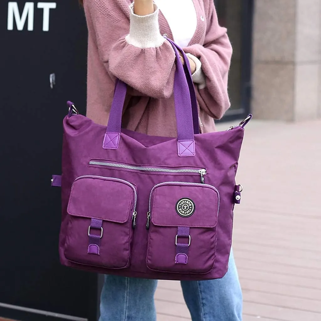 Purses and Handbags for Women Fashion Versatile Satchel Purses with Multi Zipper Pocket Bucket Purse for Women