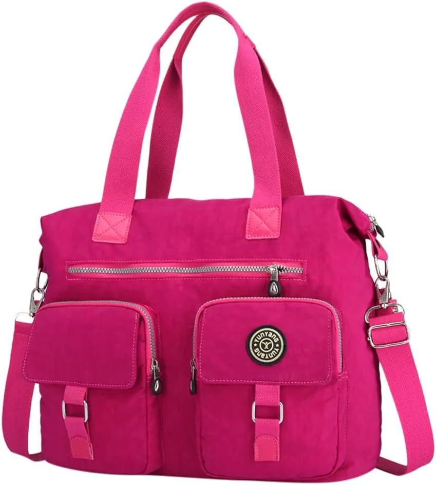 Purses and Handbags for Women Fashion Versatile Satchel Purses with Multi Zipper Pocket Bucket Purse for Women