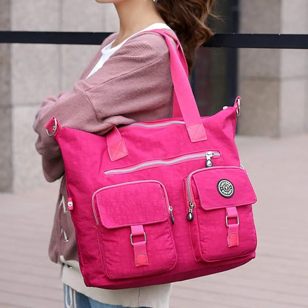 Purses and Handbags for Women Fashion Versatile Satchel Purses with Multi Zipper Pocket Bucket Purse for Women