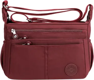 Purses for Women 2025 Nylon Cloth Bag One Shoulder Bag Lightweight Tote Large Capacity Pockets Large