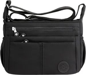 Purses for Women 2025 Nylon Cloth Bag One Shoulder Bag Lightweight Tote Large Capacity Pockets Large