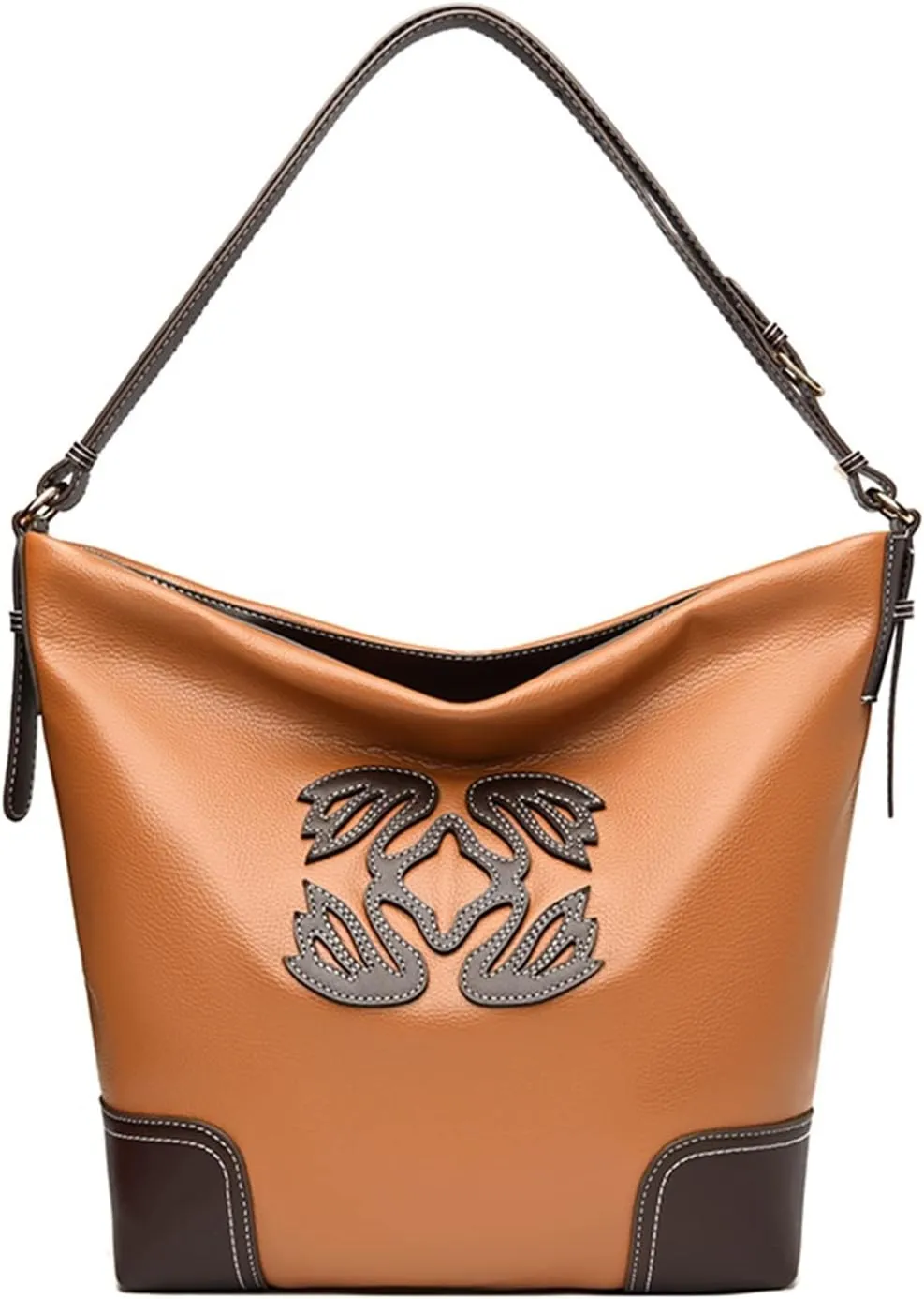 Quality Soft Leather Luxury Handbags For Women Bags Totes High Capacity Bucket Shoulder Bags Ladies Handbag