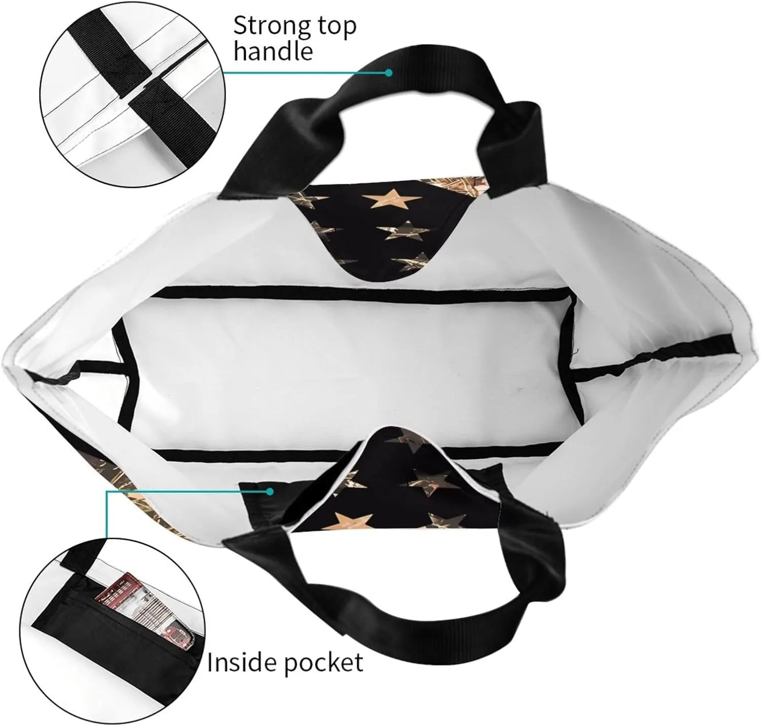 Retro Vintage Coffee Time Polygonal Women's Tote Bag Large Capacity Single Shoulder Bags Handbag for Shopping Work