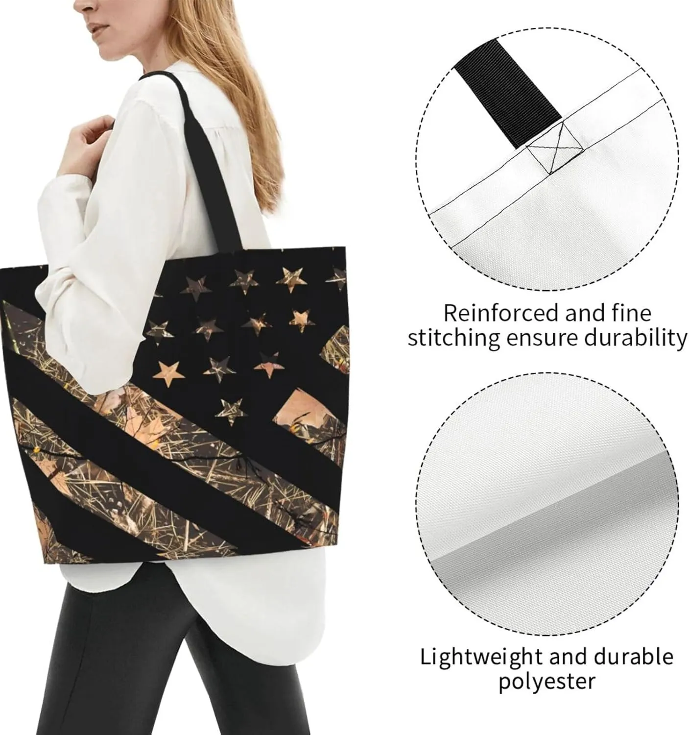 Retro Vintage Coffee Time Polygonal Women's Tote Bag Large Capacity Single Shoulder Bags Handbag for Shopping Work
