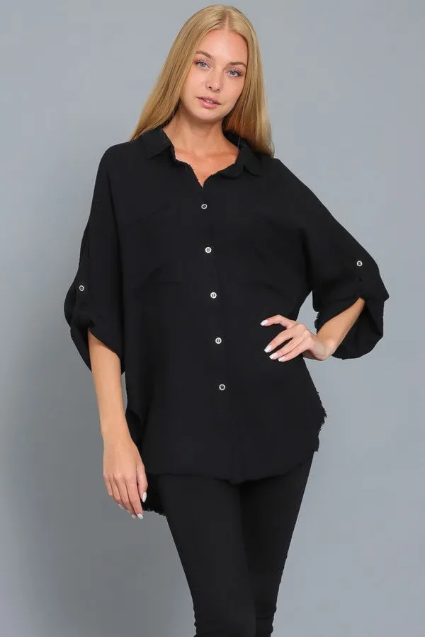Roll up or long sleeve shirt