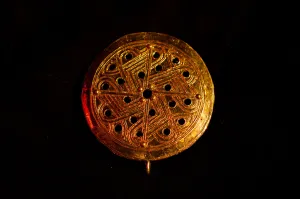 Round brooch set - W58PWO