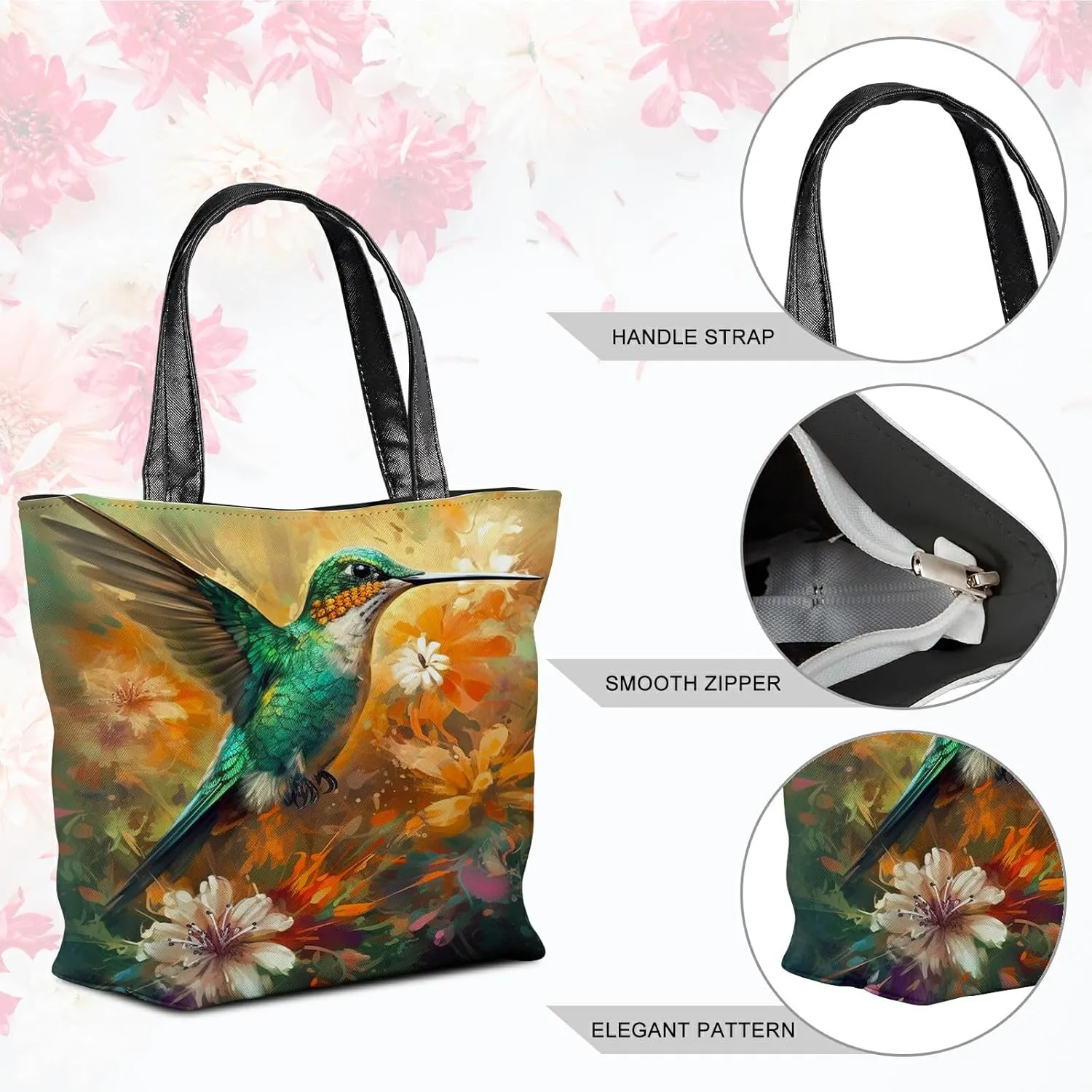 Shoulder Bag for Women, Summer Purses for Women 2024 with Zippers, Leather Purses for Women Trendy