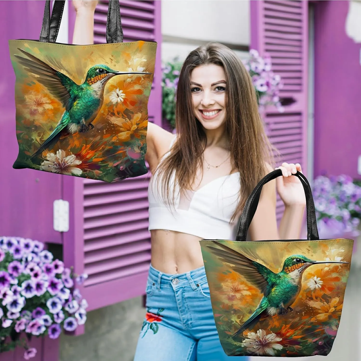 Shoulder Bag for Women, Summer Purses for Women 2024 with Zippers, Leather Purses for Women Trendy