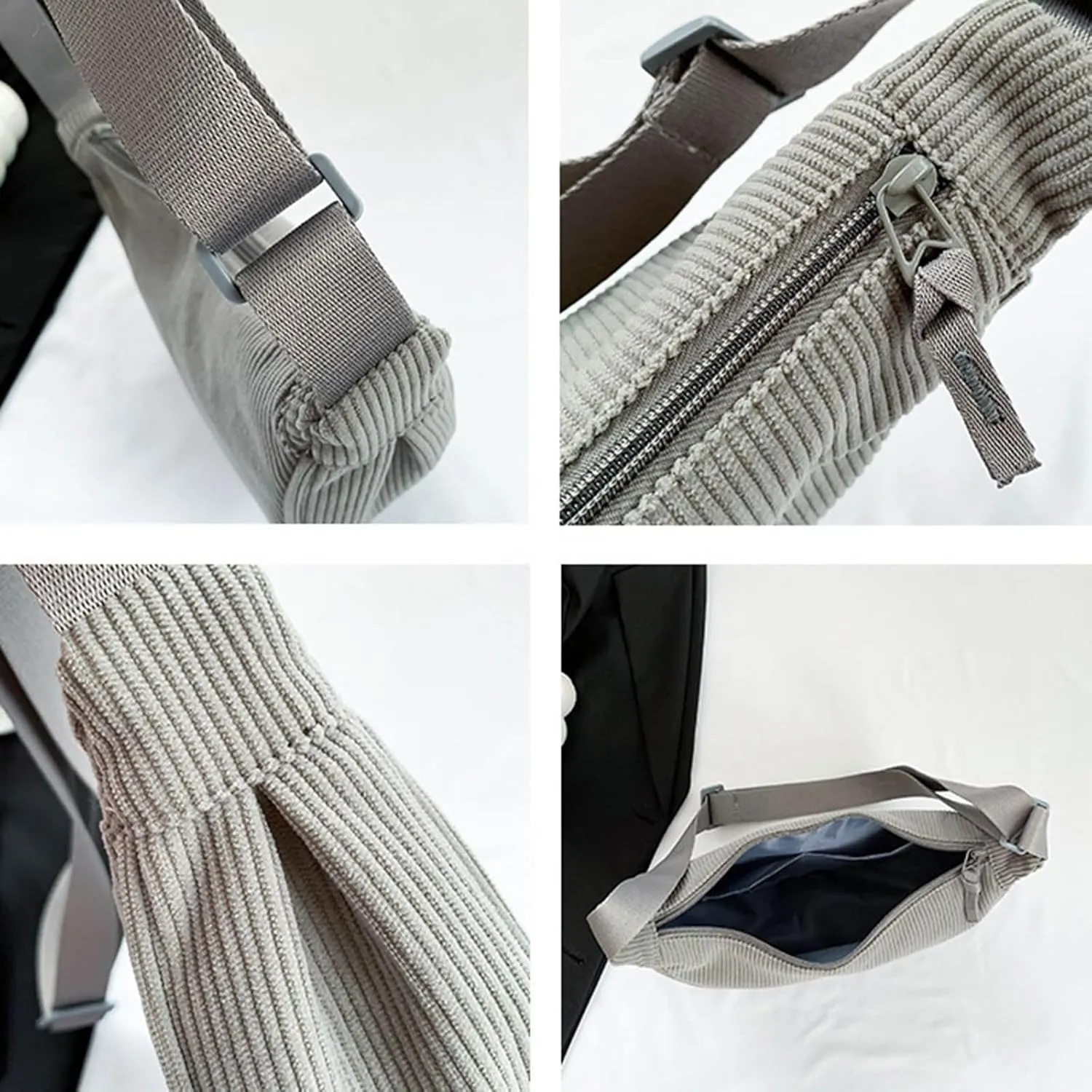 Shoulder Bags for Women Women's Fashion Solid Color Cordulet Crossbody Bag Dumpling Bag Lightweight Underarm Bag