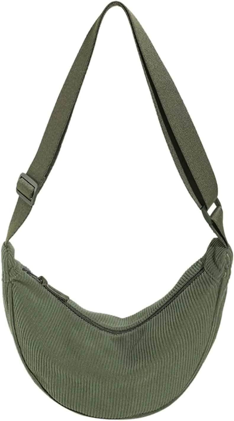 Shoulder Bags for Women Women's Fashion Solid Color Cordulet Crossbody Bag Dumpling Bag Lightweight Underarm Bag