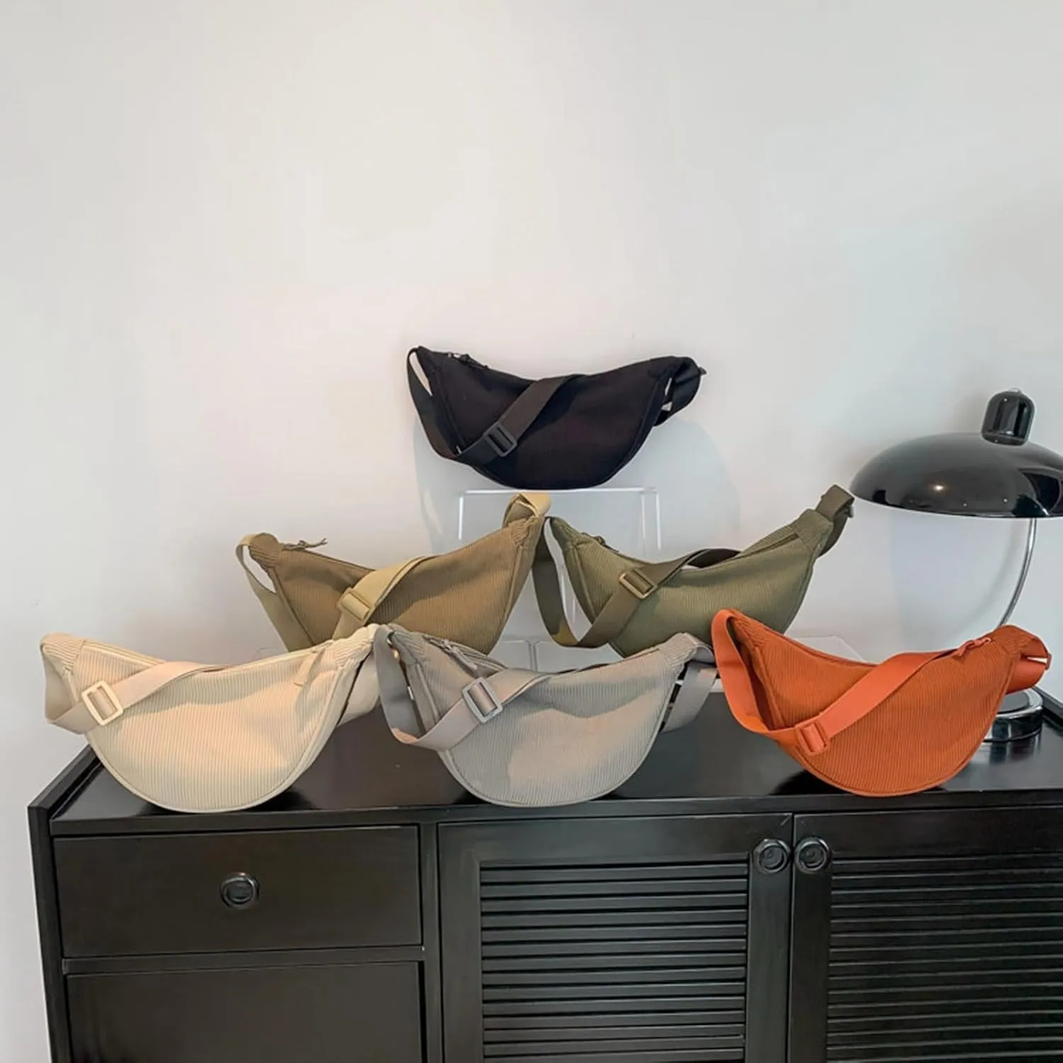 Shoulder Bags for Women Women's Fashion Solid Color Cordulet Crossbody Bag Dumpling Bag Lightweight Underarm Bag