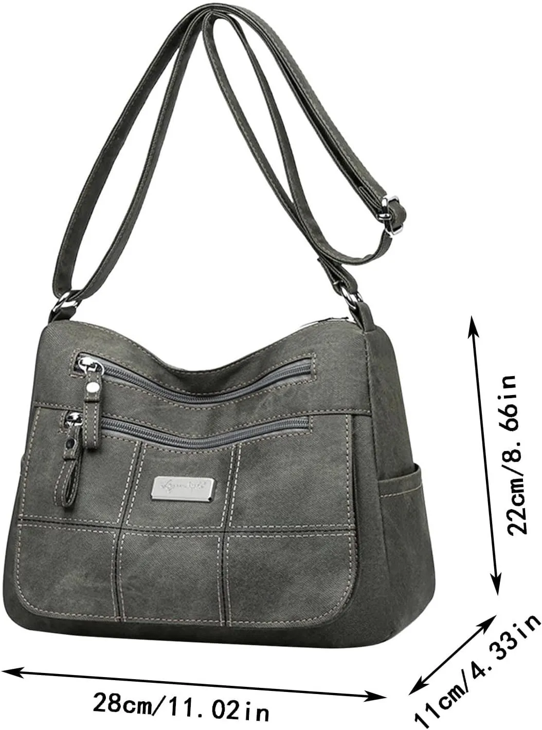Sling Bags for Women Anti Theft Travel Lightweight Quilted Leather Handbags for Women Womens Crochet Bag(Blue)
