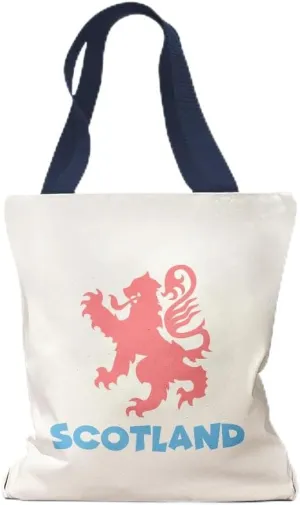 Speedy Pros Canvas Tote Bag for Women Scotland Scottish Rampant Lion Beach Bags for Women