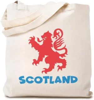 Speedy Pros Canvas Tote Bag for Women Scotland Scottish Rampant Lion Beach Bags for Women