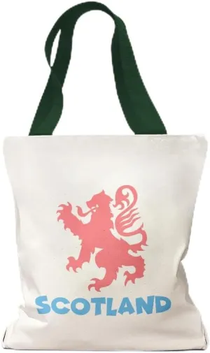 Speedy Pros Canvas Tote Bag for Women Scotland Scottish Rampant Lion Beach Bags for Women