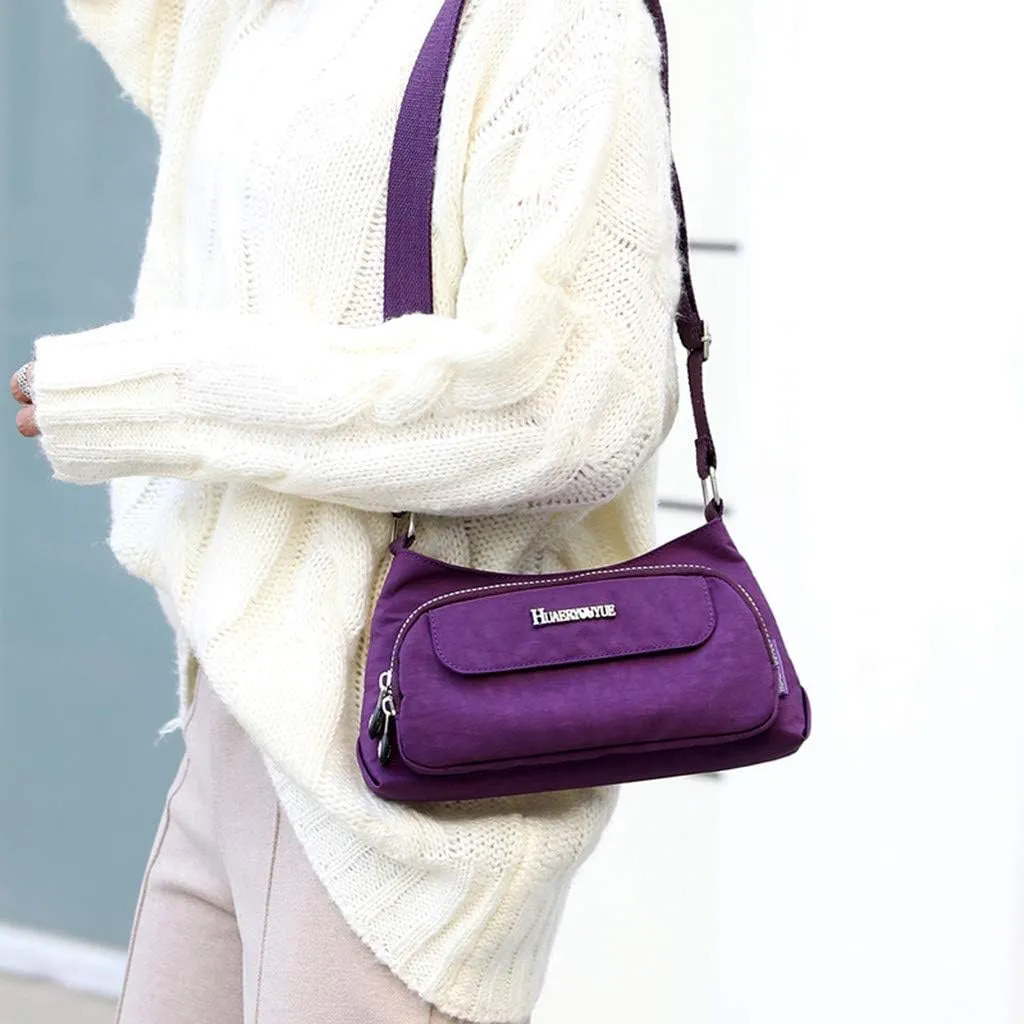 Straw Purse Woven Beach Bag Bag Handbag Shoulder Shopping Women Daily Elegant Nylon Messenger Bags