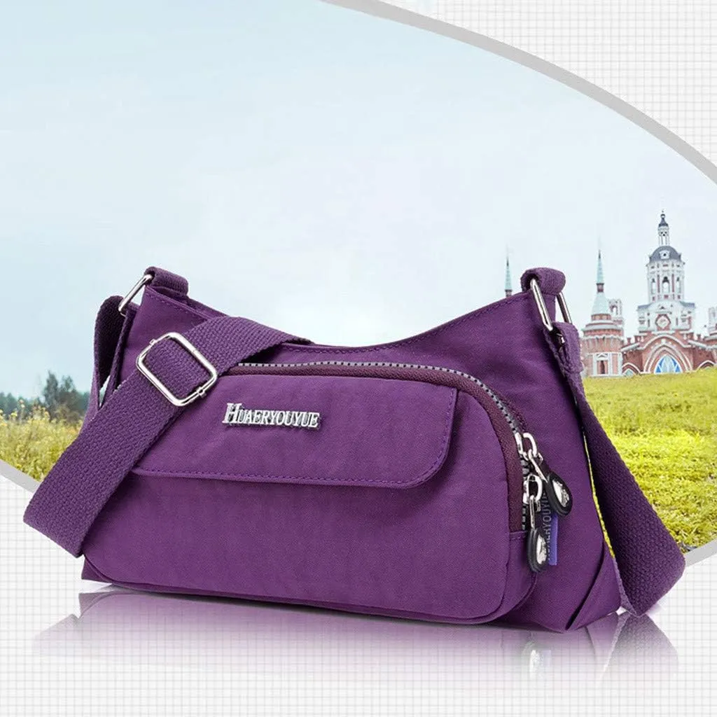 Straw Purse Woven Beach Bag Bag Handbag Shoulder Shopping Women Daily Elegant Nylon Messenger Bags