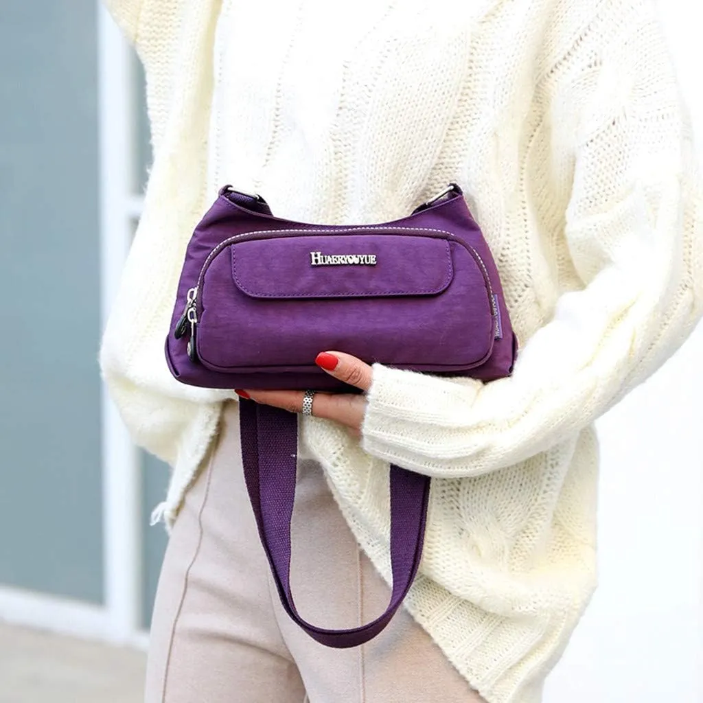 Straw Purse Woven Beach Bag Bag Handbag Shoulder Shopping Women Daily Elegant Nylon Messenger Bags