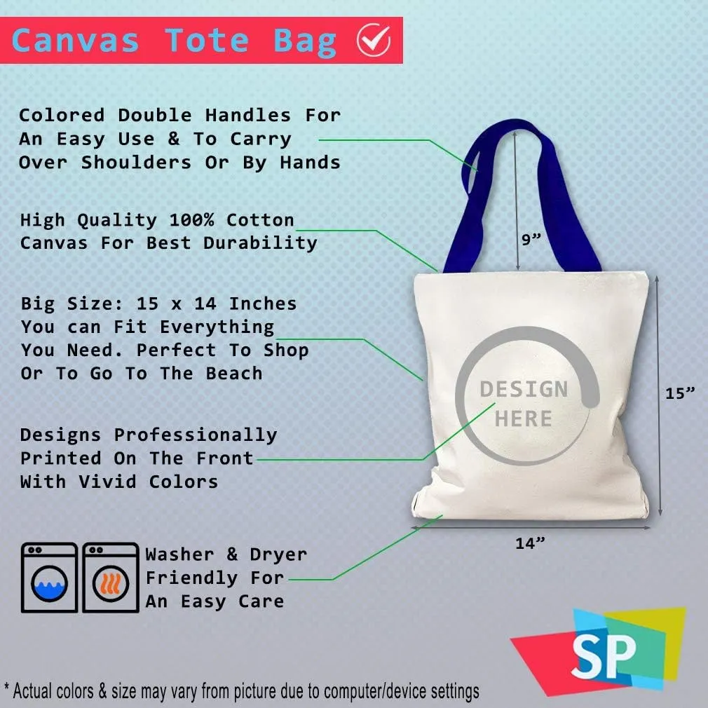 Style In Print Canvas Tote Reusable Shopping Bag Red Heart Berries Holidays and Occasions Valentins Day