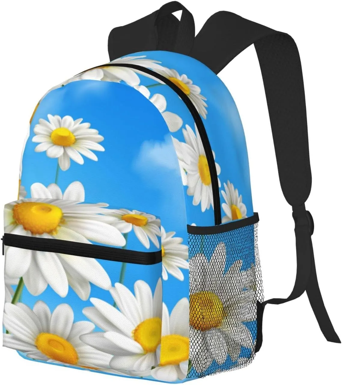 Sunflower Blue Sky Backpack, Travel Laptop Backpack Computer Bag Rucksack for Men Women Business Work Fits 15.6 Inch Notebook