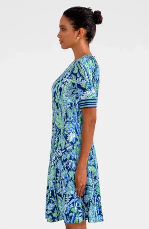 Twirly Whirly Dress - Vintage Vines