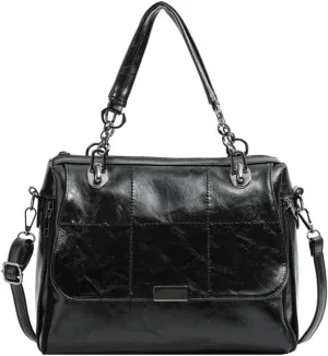 Vegan Leather Totes for Women Large Shouler Bag Fashion Crossbody Bag Purse Top Handle Satchel for Work Travel