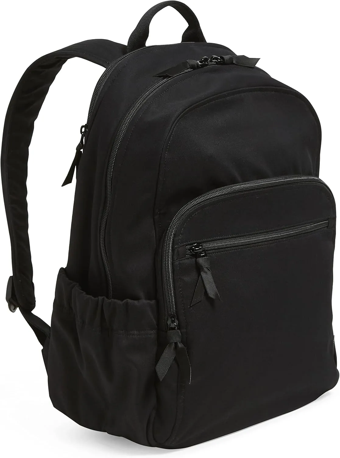 Vera Bradley Women's Cotton Campus Backpack, Black, One Size