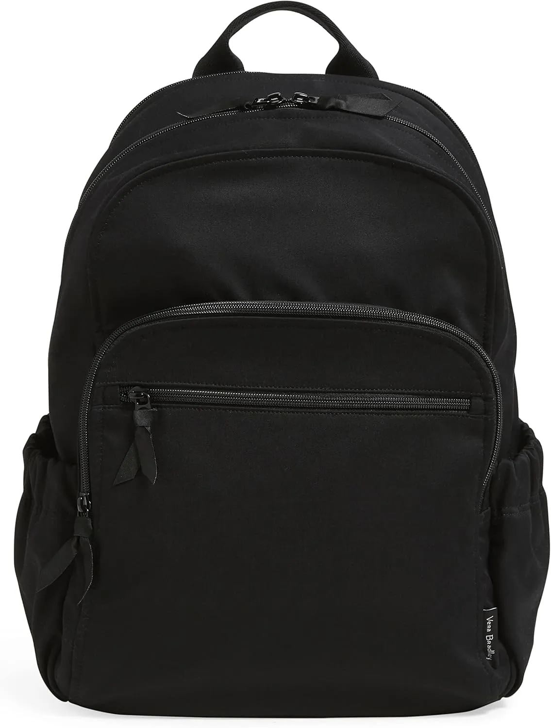 Vera Bradley Women's Cotton Campus Backpack, Black, One Size