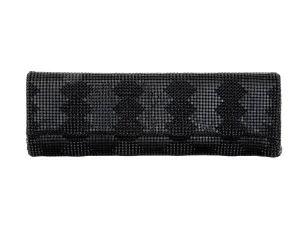 Whiting & Davis Zig Zag Long Clutch