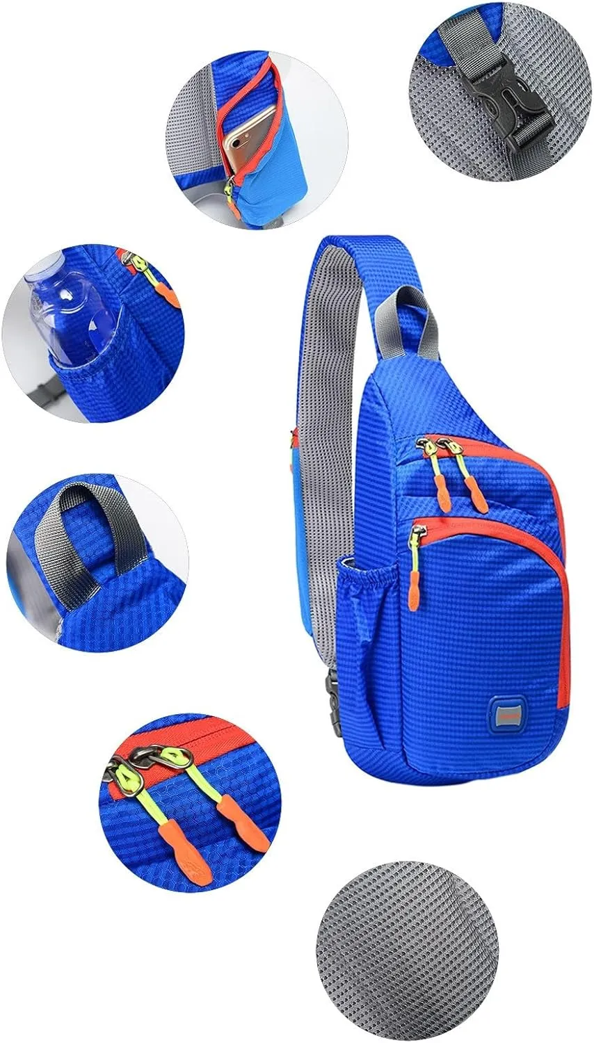 Women's Casual Fashion Crossbody Bag Fashion Purses with Pockets and Compartments Classic Hiking Bag