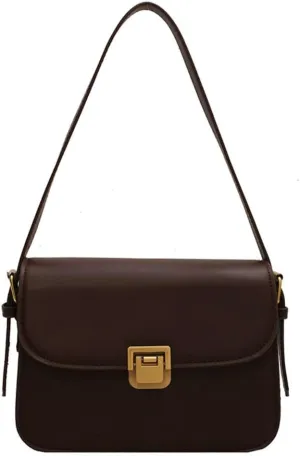Women's Crossbody Bag PU Leather Shoulder Bag Hobo Handbag Purse Top Handle Satchels Small Totes