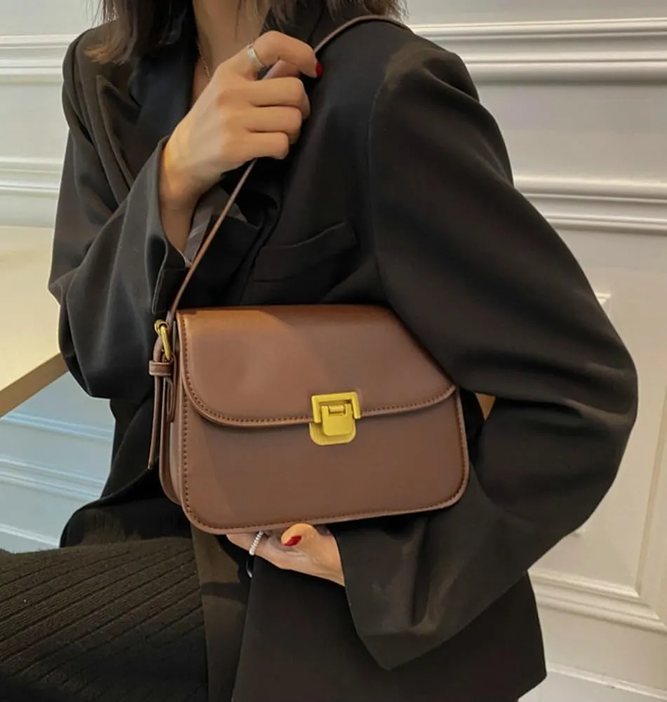 Women's Crossbody Bag PU Leather Shoulder Bag Hobo Handbag Purse Top Handle Satchels Small Totes