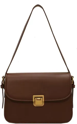 Women's Crossbody Bag PU Leather Shoulder Bag Hobo Handbag Purse Top Handle Satchels Small Totes