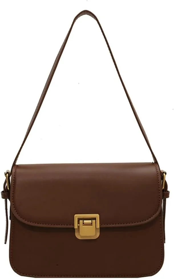 Women's Crossbody Bag PU Leather Shoulder Bag Hobo Handbag Purse Top Handle Satchels Small Totes