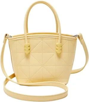 Womens Cute Shoulder Crossbody Bag Small PU Leather Totes Clutch Bucket Purse Handbag Designer Satchel
